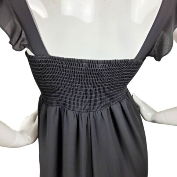 Show Me Your MuMu Black Wide-Leg Cropped Jumpsuit Size Small - Picture 5 of 7